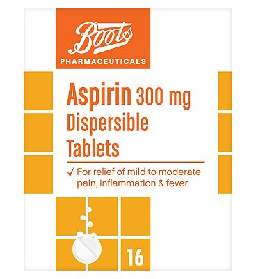 Click to view product details and reviews for Boots Aspirin 300mg Dispersible Tablets 16 Tablets.