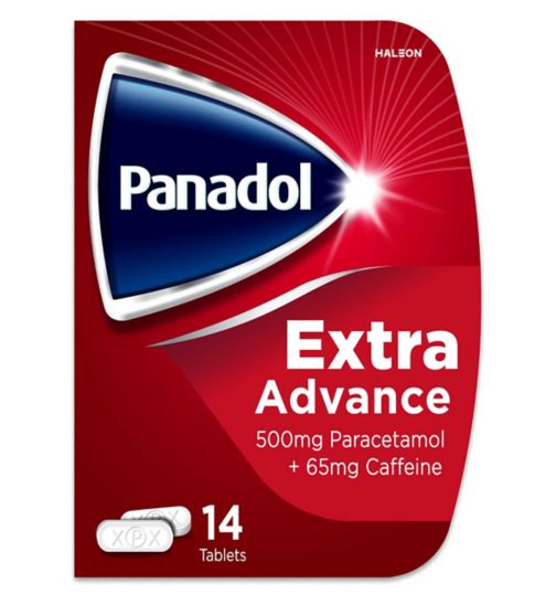 Panadol Extra Advance 500 mg/65 mg - 14 Tablets