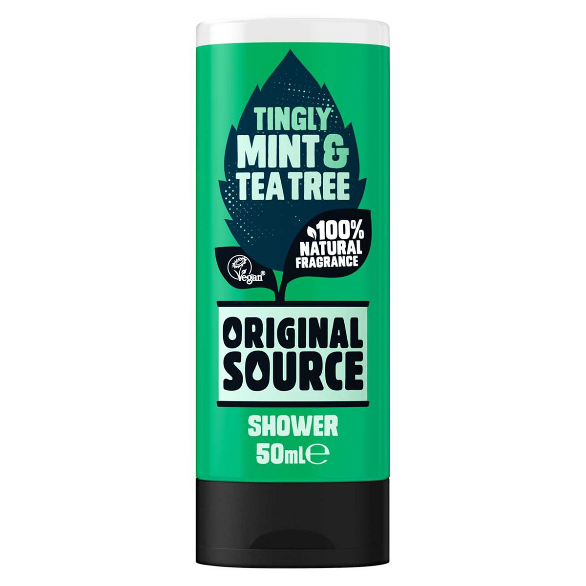 Original Source Mint And Tea Tree Shower Gel Body Wash Travel Size 50ml