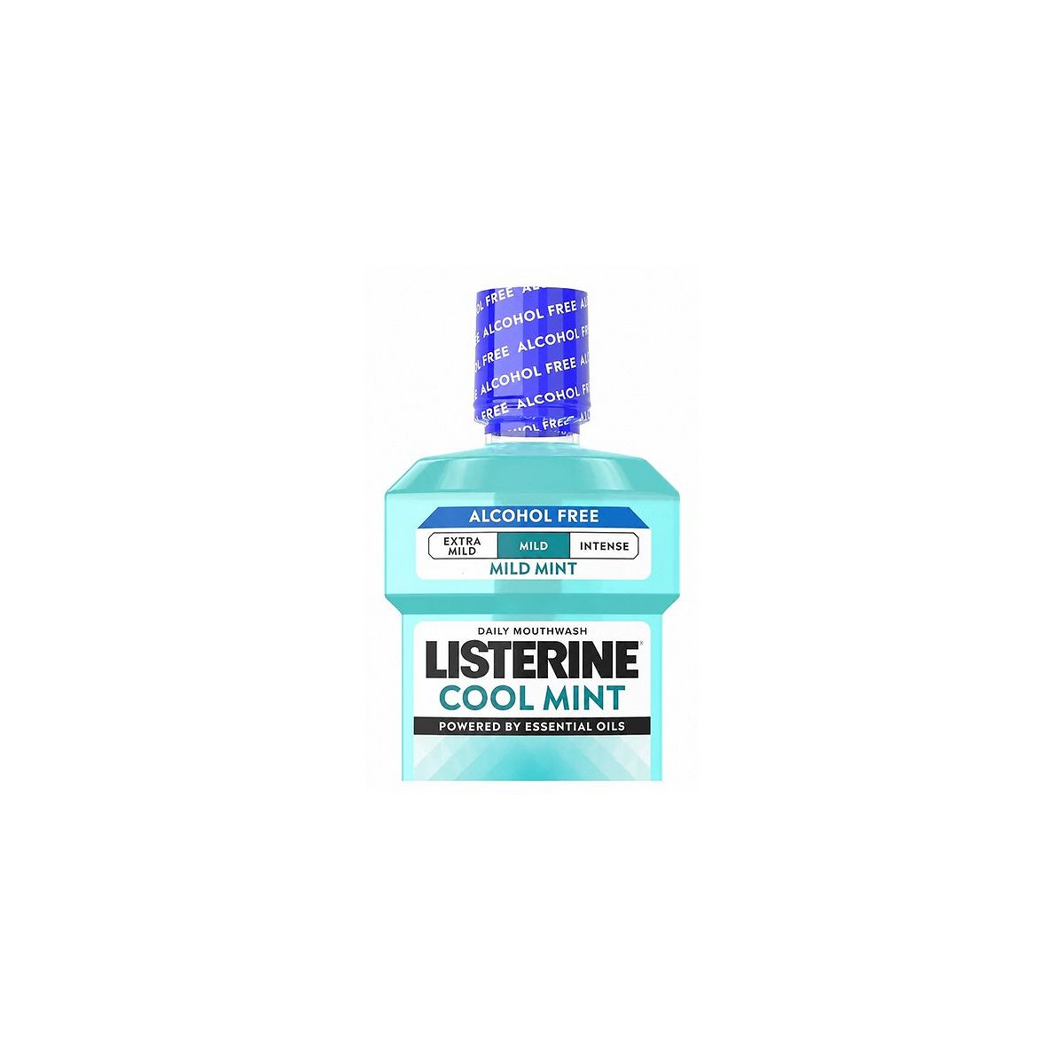 Listerine Essentials Milder Taste Cool Mint Mouthwash 500ml