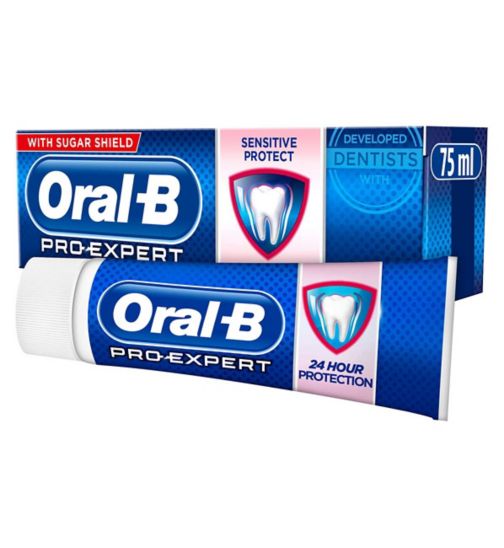Oral-B Pro-Expert Sensitive + Gentle Whitening Toothpaste  75ml