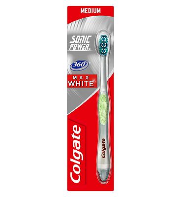 Click to view product details and reviews for Colgate Max White One Sonic Toothbrush.