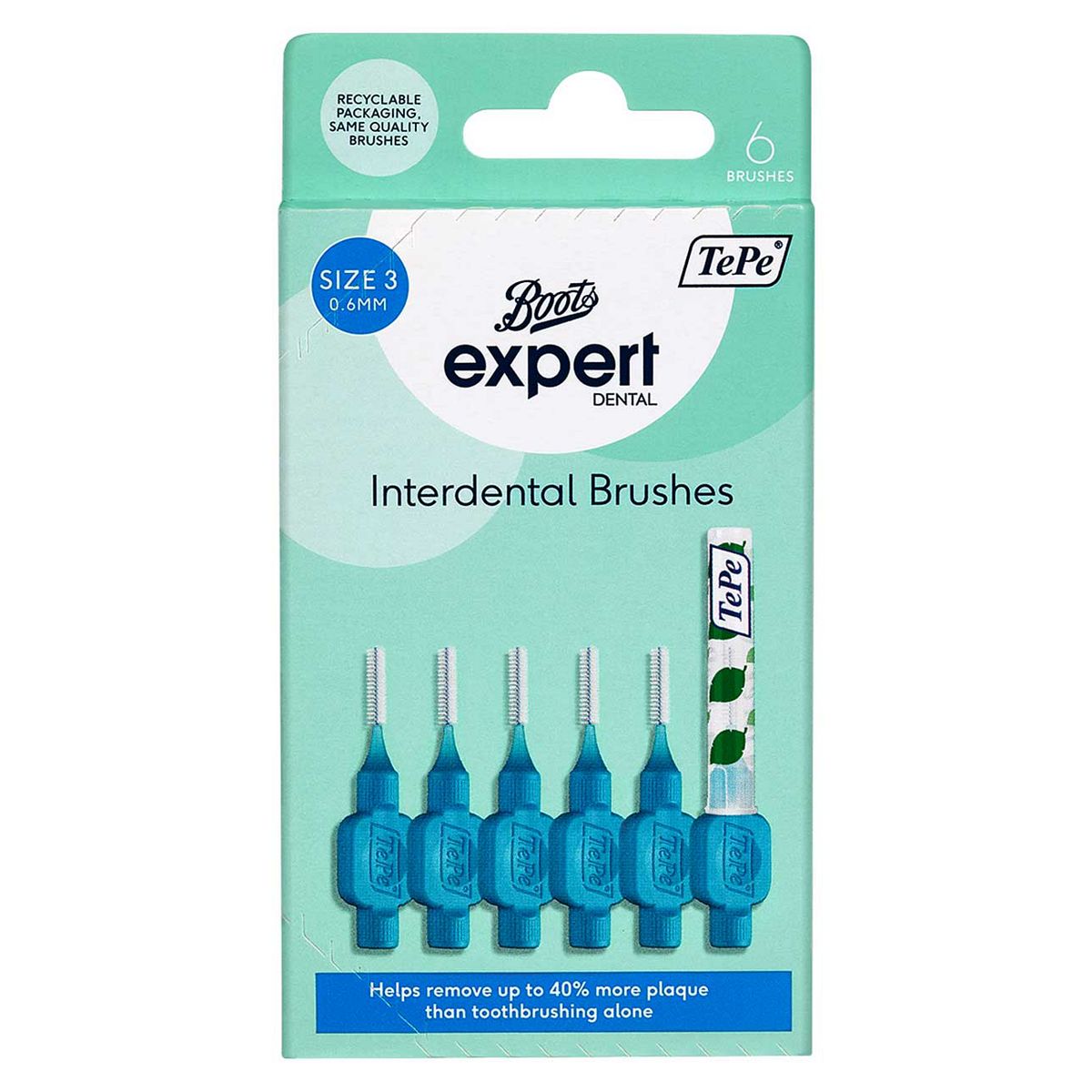   Expert Tepe 0.6Mm Interdental Brush 6S