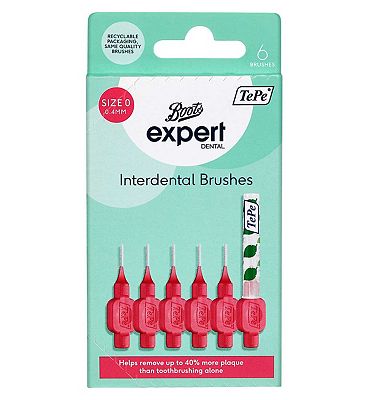 Boots Expert TePe 0.4mm Interdental Brush 6s