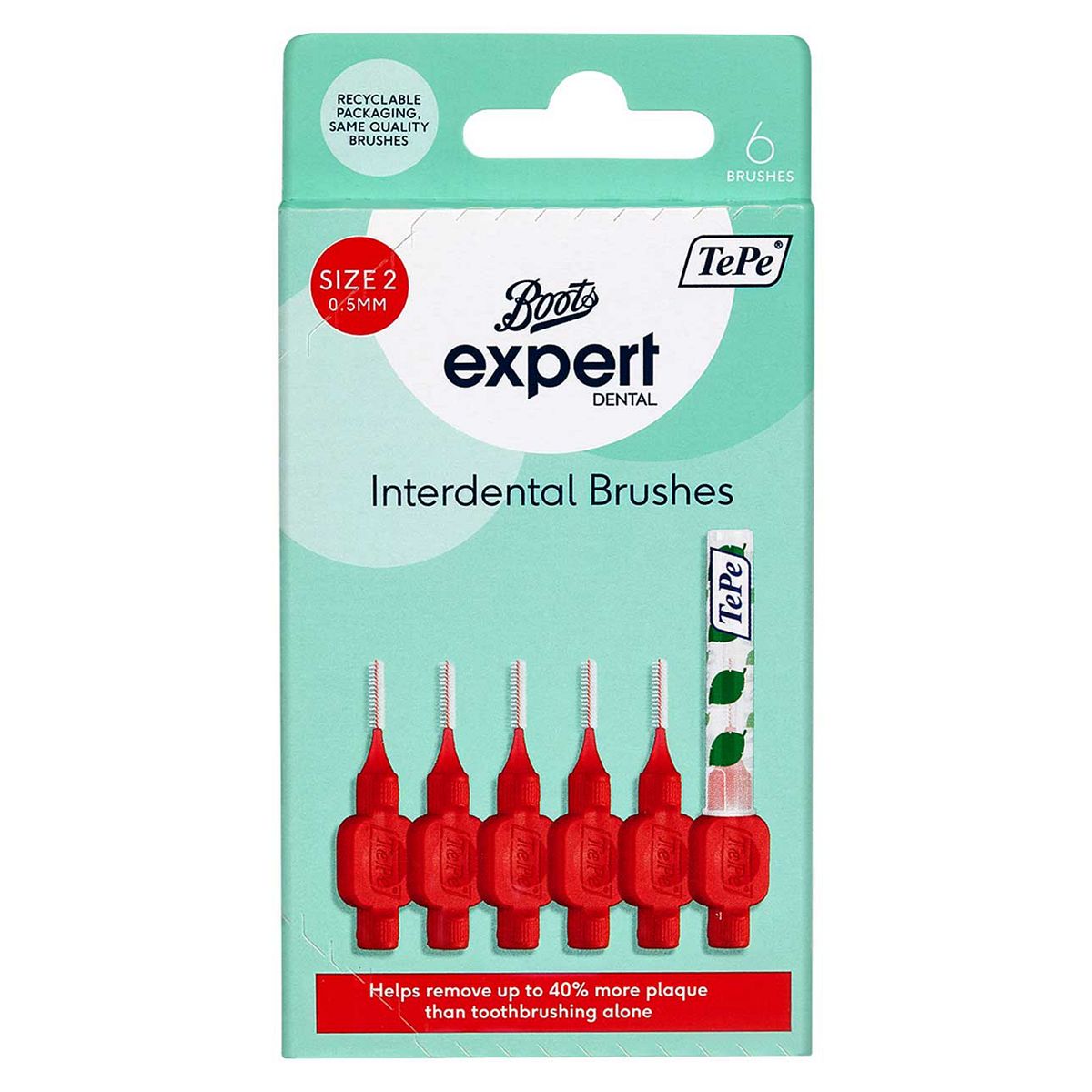   Expert Tepe 0.5Mm Interdental Brushes 6S
