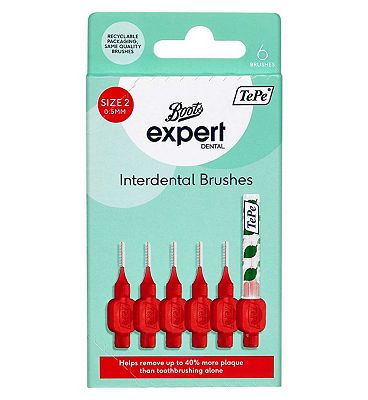 Boots Expert TePe 0.5mm Interdental Brushes 6s