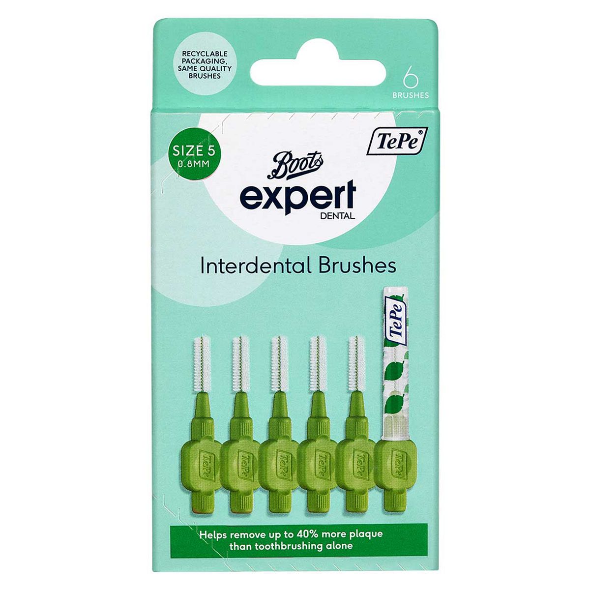   Expert Tepe Interdental Brush - 0.8Mm