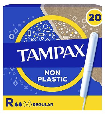 Tampax Cardboard Applicator Regular 20 Tampons