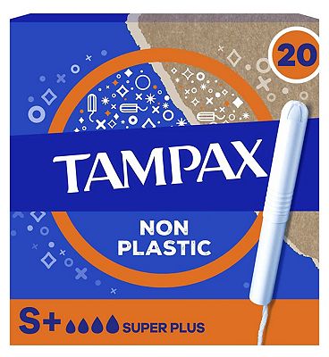 Tampax Cardboard Applicator Super Plus 20 Tampons