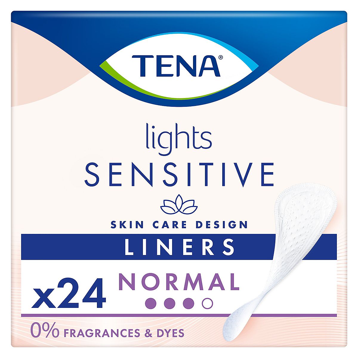 Tena Lights Incontinence Liners 24 Pack