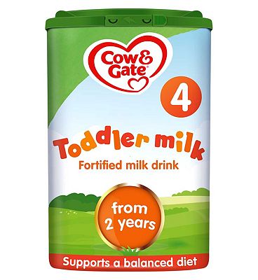 Cow & Gate Growing Up Milk Fortified Milk Drink for Young Children Aged 2-3 Years Stage 4 800g