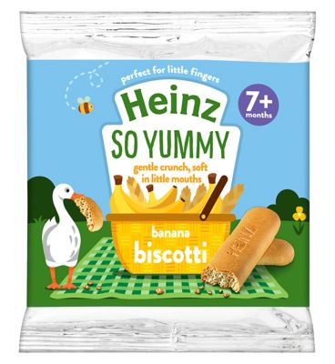 Heinz Banana Biscotti, 7+ Months