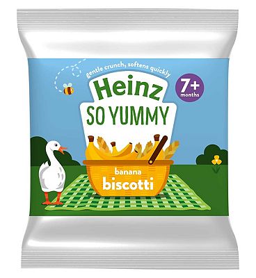 Heinz 7+ Months Banana Biscotti Snack 60g
