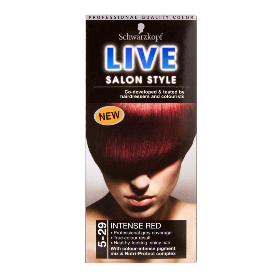 Boots   Schwarzkopf Live Salon Style 5 29 Intense Red  