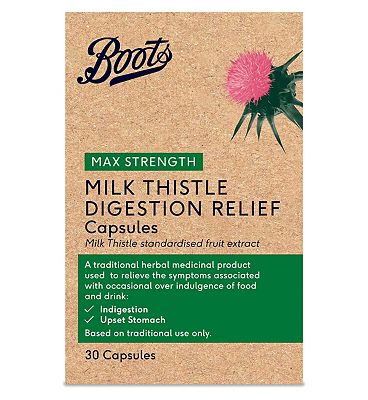 Milk Thistle Tablets Supplements Boots