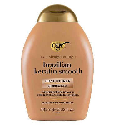 OGX Ever Straight Brazilian Keratin Therapy Conditioner 385ml
