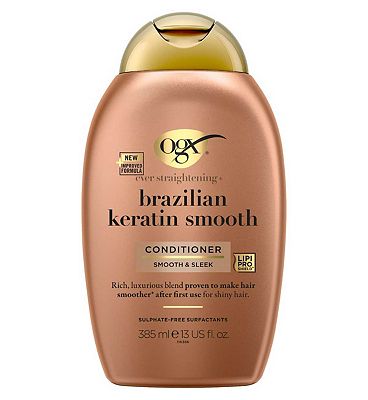 OGX Ever Straight Brazilian Keratin Therapy Conditioner 385ml