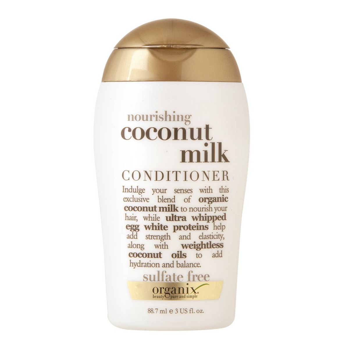 OGX Nourishing + Coconut Milk Conditioner Travel Size 88.7ml, 89ml