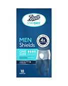 Boots Staydry Men Normal Shields One Size - 10 Shields