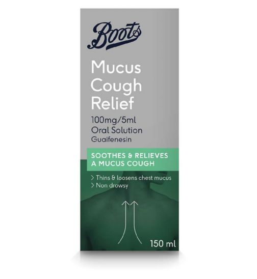 Boots Pharmaceuticals Mucus Cough Relief - 150ml