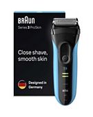 Braun Series 3 310 Electric Shaver, Wet & Dry Razor for Men, Black