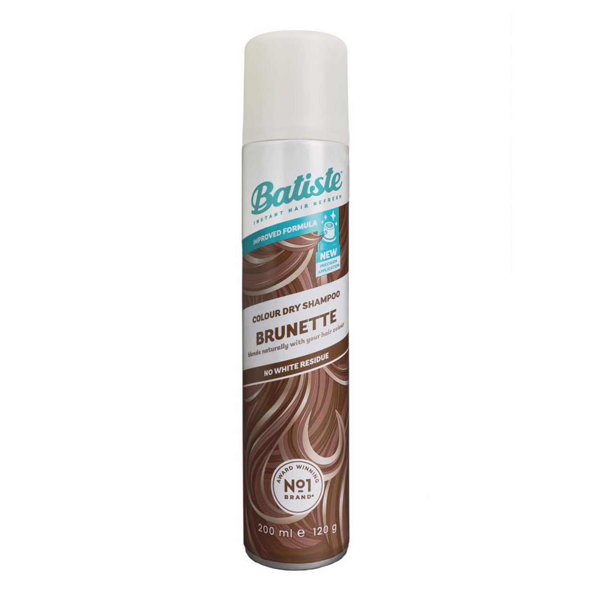 Batiste Dry Shampoo Brunette Colour, Instantly Refreshes And Removes Oil200 ml, 200ml
