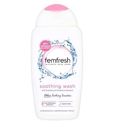 Click to view product details and reviews for Femfresh Ultimate Care Soothing Wash 250ml.