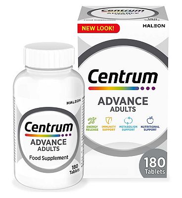 Centrum Advanced Multivitamins - 180 Tablets