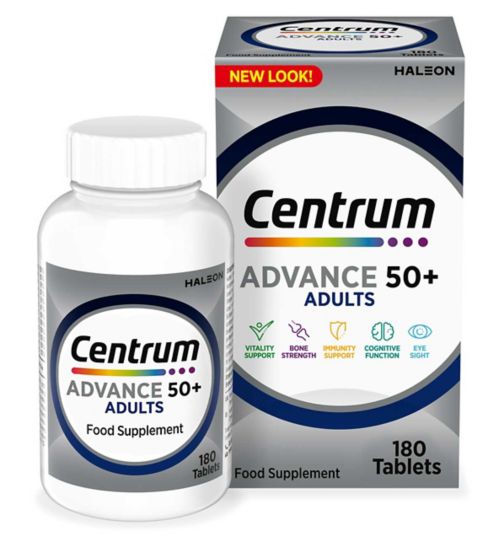Centrum Advance 50+ Multivitamins & Minerals 180 Tablets