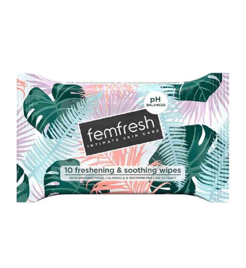 Femfresh Intimate Skincare Pocket Wipes 10s