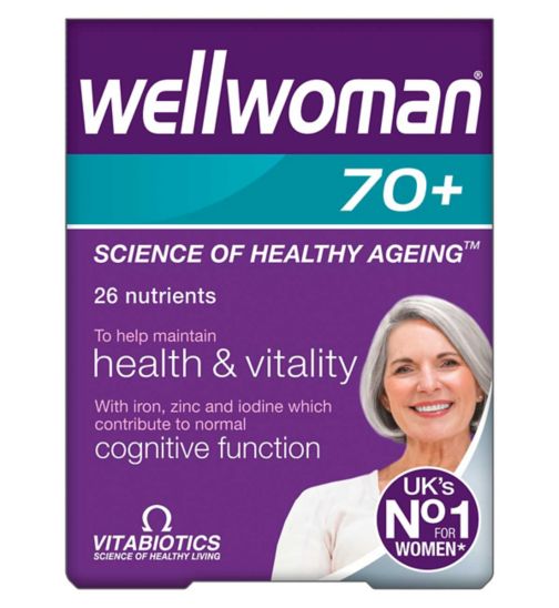 Vitabiotics Wellwoman 70+  - 30 Tablets