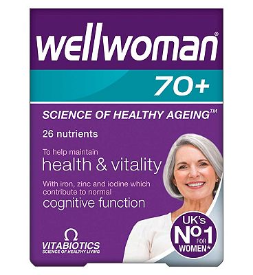 Vitabiotics Wellwoman 70+ Tablets - 30 Tablets