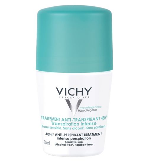 Vichy Deodorant 48 Hour Intensive Anti-Perspirant Roll On 50ml