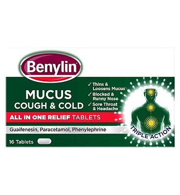 Click to view product details and reviews for Benylin Mucus Cough Cold All In One Relief Tablets 16 Tablets.