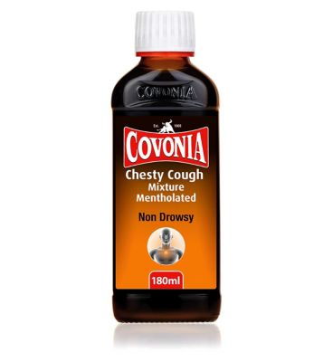 Covonia Chesty Cough Mixture Mentholated - 180ml