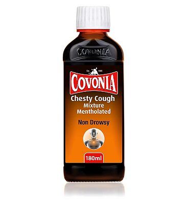 Click to view product details and reviews for Covonia Chesty Cough 180ml.