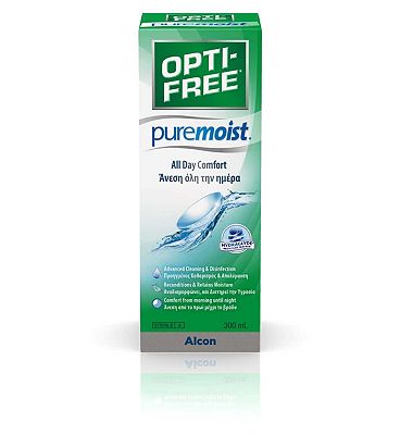 Click to view product details and reviews for Opti Free Puremoist Multi Purpose Disinfecting Solution 300ml.