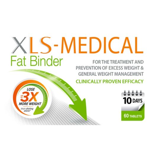 XLS-Medical Fat Binder Tablets - 60 Tablets