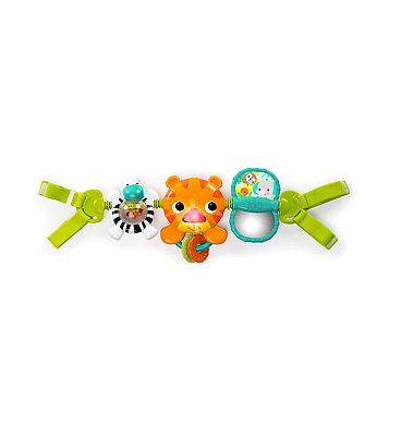 Bright Starts Take Along Tiger Toy Bar