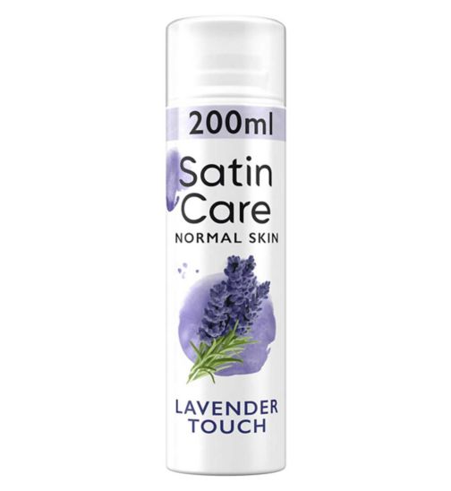 Gillette Satin Care Normal Skin Lavender Touch 200ml