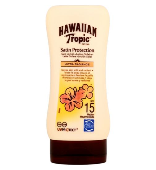 Hawaiian Tropic Protective Sun Lotion SPF15 Medium 200ml