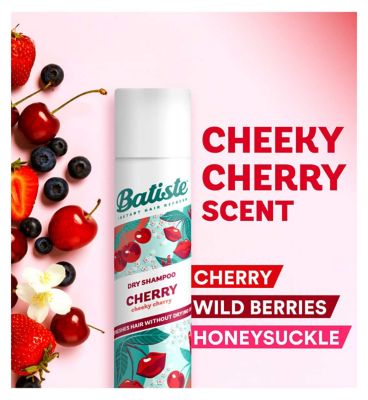 Batiste Dry Shampoo Cherry, Fruity & Cheeky, Dry Hair Shampoo 200ml (4)