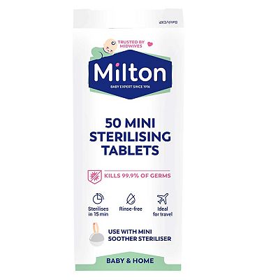 Milton Mini Sterilising Tablets - 50 Pack