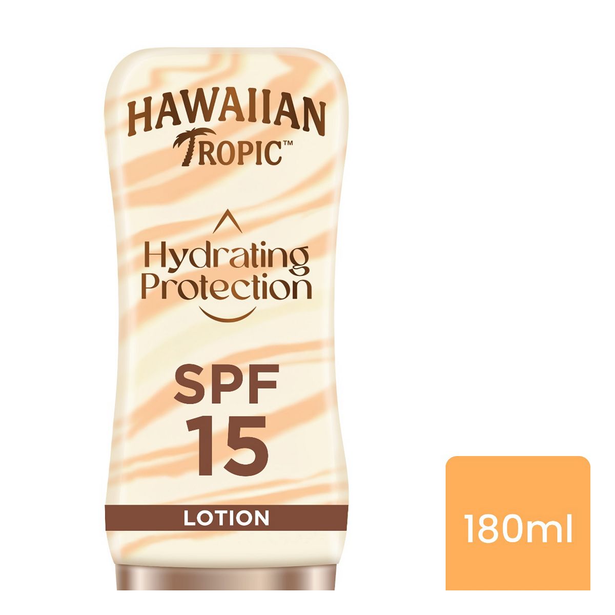 Hawaiian Tropic Hydrating Protection Sunscreen Lotion Spf 15 180ml
