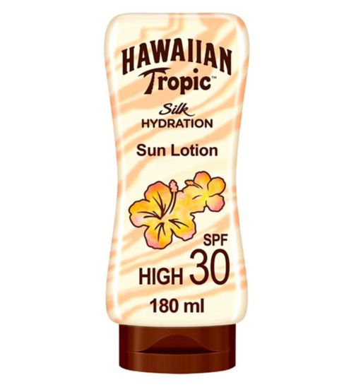 Hawaiian Tropic Silk Hydration Protective Sun Lotion SPF 30 180ml