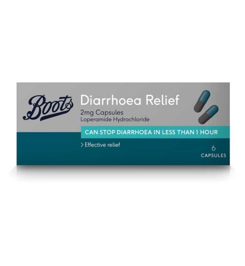 Boots Diarrhoea Relief - 6 Capsules