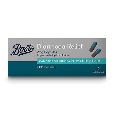 Boots  Diarrhoea Relief - 6 Capsules