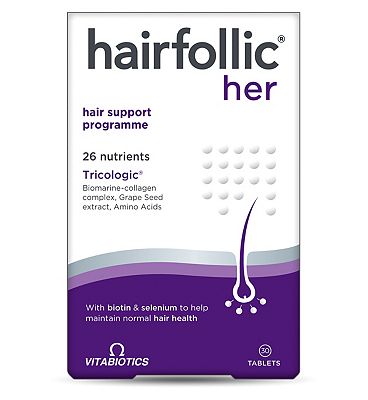 Vitabiotics Hairfollic Woman - 30 tablets
