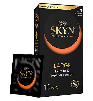 Mates SKYN Large Condoms (Non-Latex) 10s