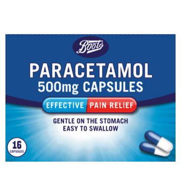 Boots Paracetamol 500mg Capsules - 16 From Boots :: Buy From Boots The ...